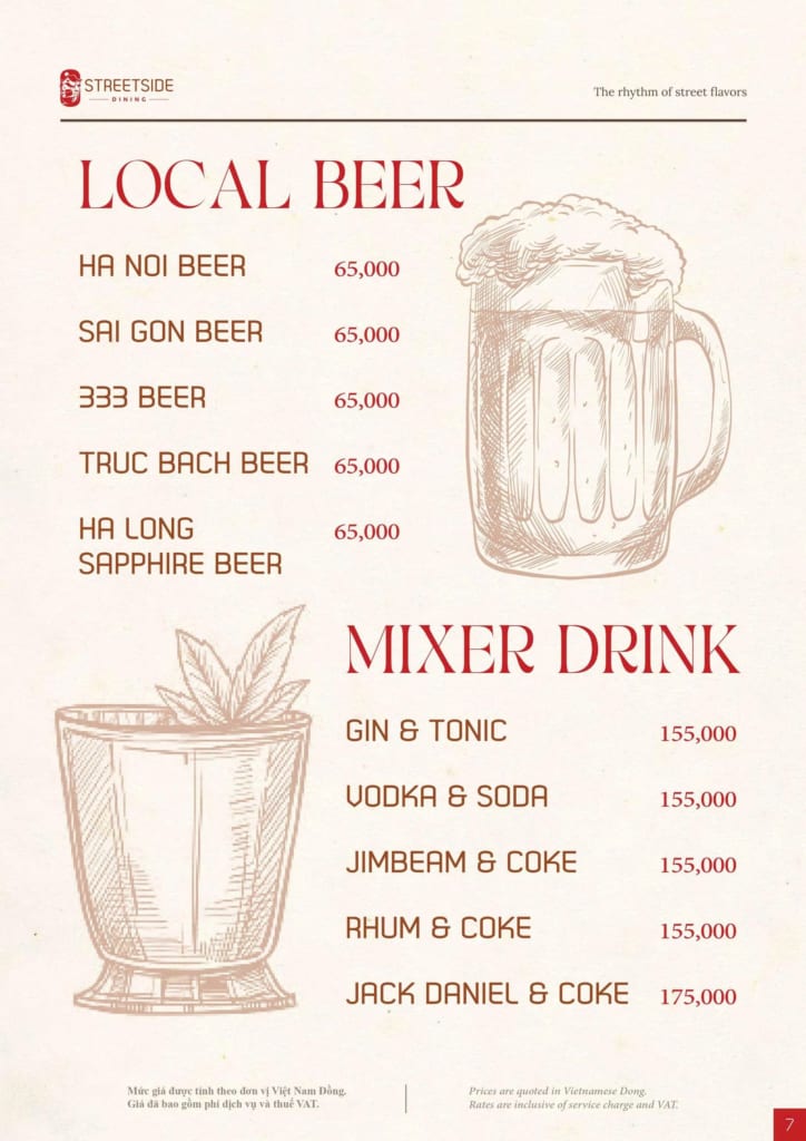 streetsidedining drink menu 7